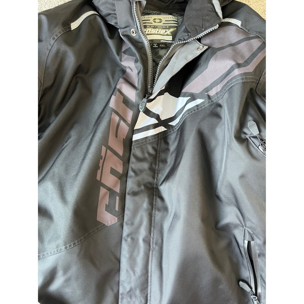Castle X Code Jacket Mens 4XL Black Charcoal Silver 3M Thinsulate 70-3379X NEW - Picture 5 of 14